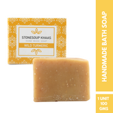 Zero waste Bath Soap - Wild Turmeric, 100gm bar